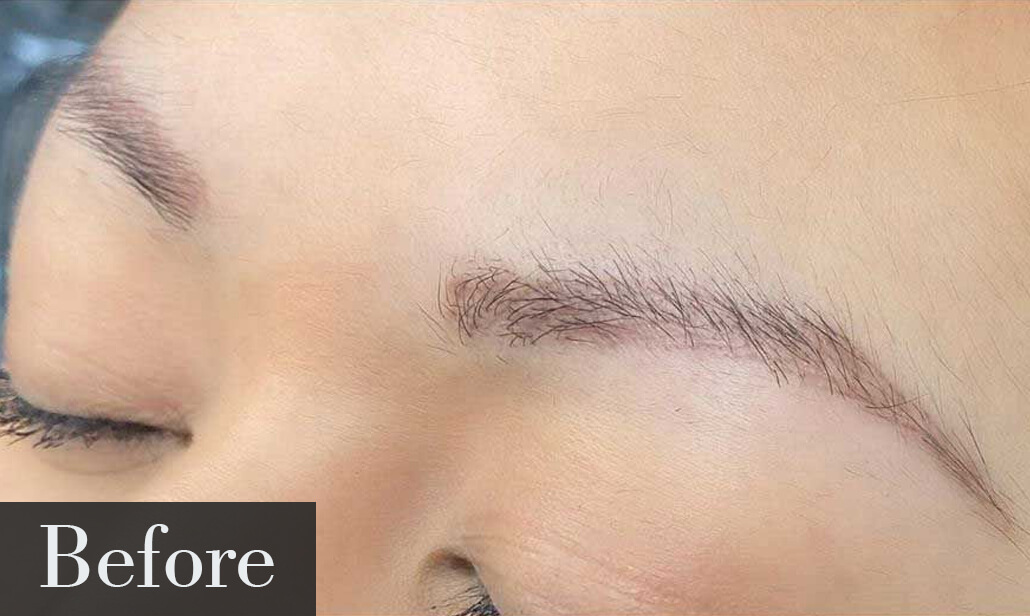 Before Ombre Powder Brow