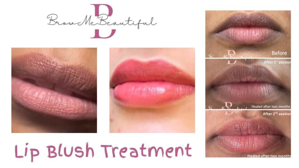 Lip blush treatment